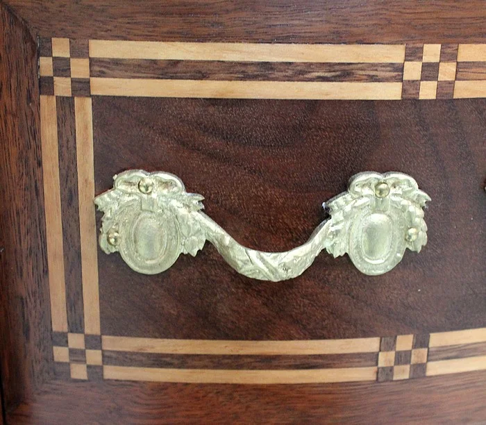 FRENCH TRANSITION STYLE CHEST OF DRAWERS