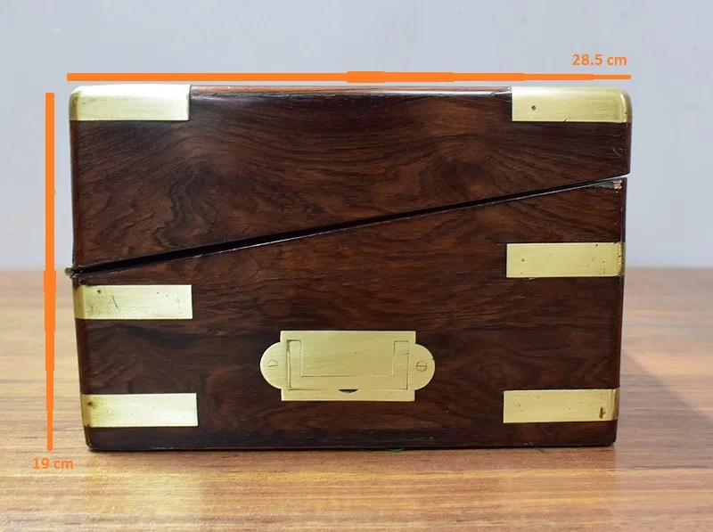 Grand Ecritoire de Voyage en Palissandre – Fin XIXe