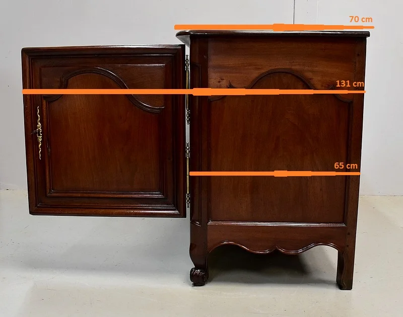 Buffet de Port Nantais, en Acajou de Cuba – 1770