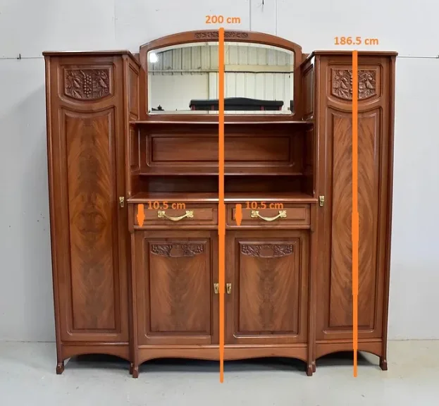 ARMADIO PERIODO ART NOUVEAU
