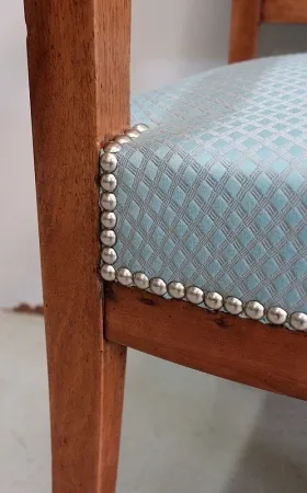 PAAR FRANZÖSISCHER DIRECTOIRE STYLE ARMCHAIRS