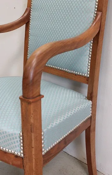 PAAR FRANZÖSISCHER DIRECTOIRE STYLE ARMCHAIRS
