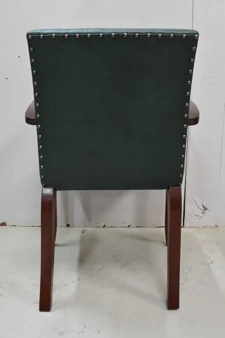 PAIR OF BRIDGE ARMCHAIRS