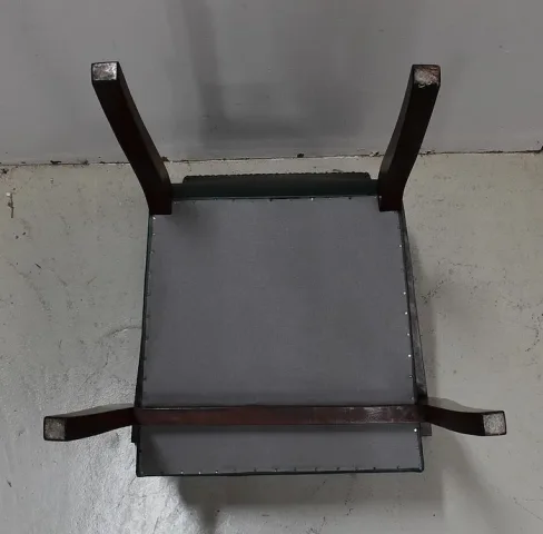 PAIR OF BRIDGE ARMCHAIRS