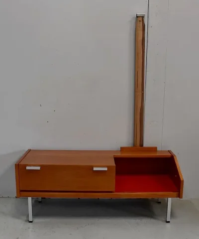 Coiffeuse en Teck, esprit Vintage – 1960 / 1970