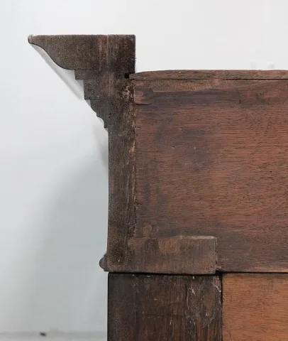 Bibliothèque Vitrine en Placage d’Acajou Moucheté – Fin XIXe