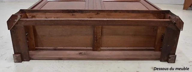 Bibliothèque Vitrine en Placage d’Acajou Moucheté – Fin XIXe