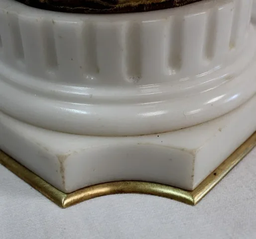 PAAR BRONZEN KANDELABRA