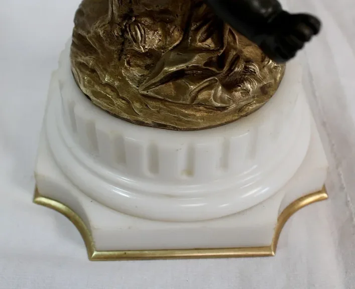 PAAR BRONZE CANDELABRA