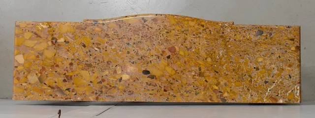 Grande Console en Acajou massif et dessus Marbre, style Louis XVI – Fin XIXe
