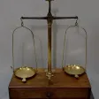Petite Balance de Bijoutier, type Trébuchet – 1900