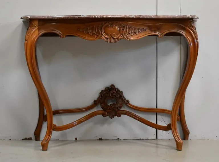 LOUIS XV STYLE CONSOLE TABLE