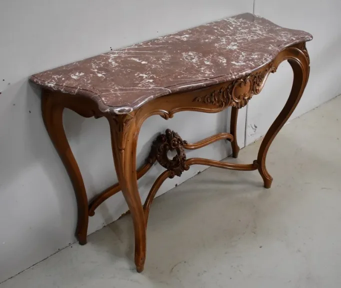 LOUIS XV STYLE CONSOLE TABLE