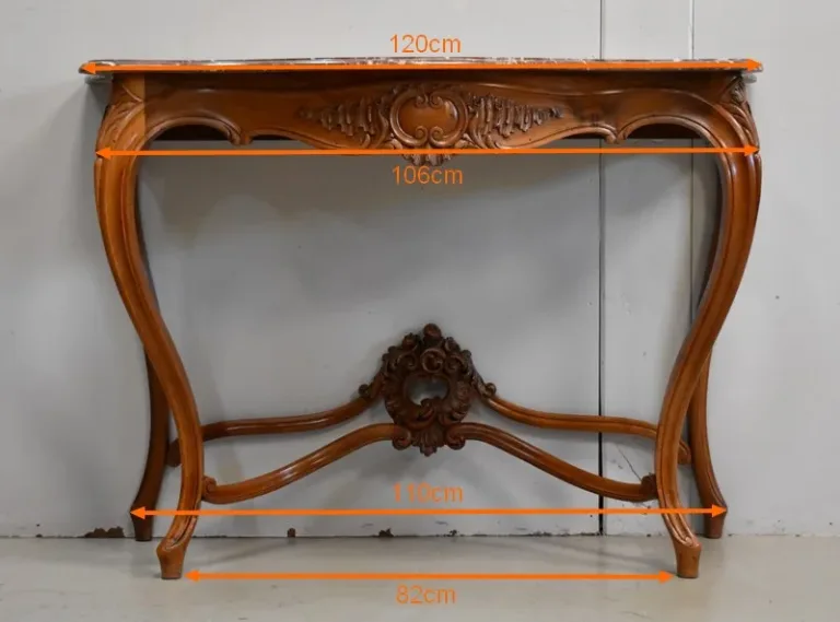 LOUIS XV STYLE CONSOLE TABLE