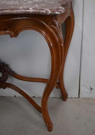 LOUIS XV STYLE CONSOLE TABLE