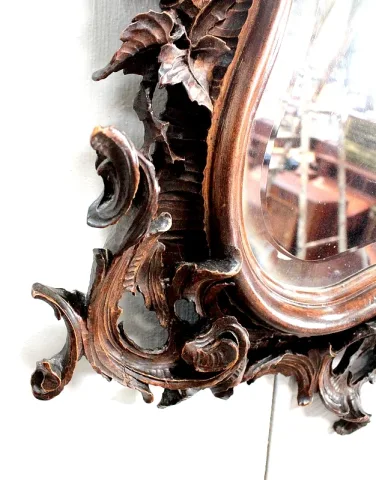 LOUIS XV ROCAILLE STYLE MIRROR