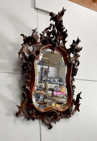 LOUIS XV ROCAILLE STYLE MIRROR