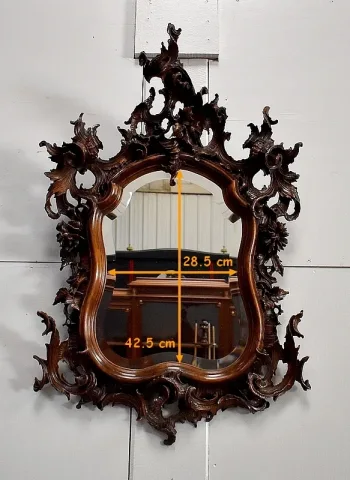 LOUIS XV ROCAILLE STYLE MIRROR