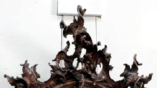 LOUIS XV ROCAILLE STYLE MIRROR
