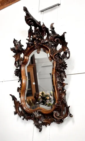 LOUIS XV ROCAILLE STYLE MIRROR