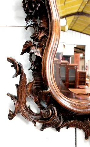 LOUIS XV ROCAILLE STYLE MIRROR