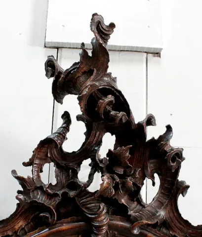 LOUIS XV ROCAILLE STYLE MIRROR