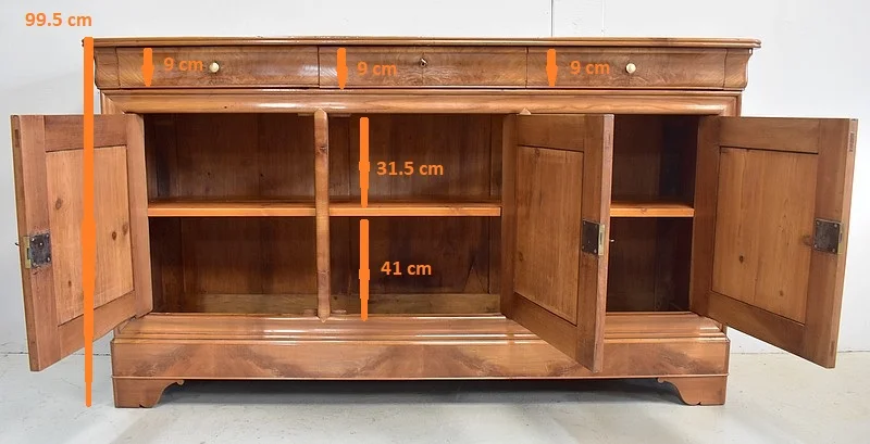 LOUIS PHILIPPE STYLE SIDEBOARD