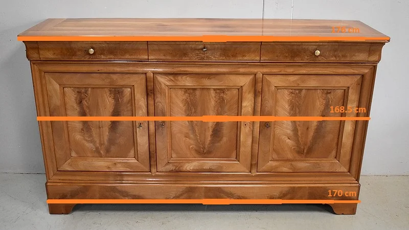 LOUIS PHILIPPE STYLE SIDEBOARD