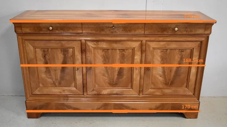 Enfilade en Merisier massif, style Louis Philippe – Milieu XIXe