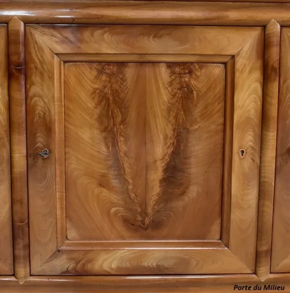 Enfilade en Merisier massif, style Louis Philippe – Milieu XIXe