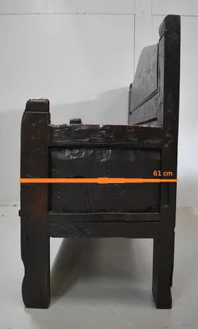 EICHENBANK AUS DEM 17. JAHRHUNDERT