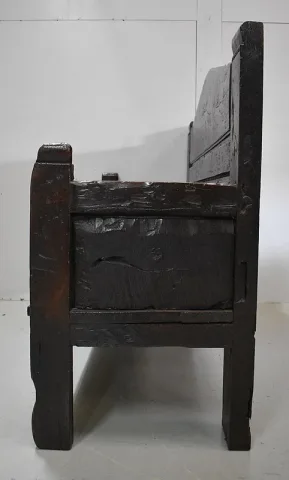 EICHENBANK AUS DEM 17. JAHRHUNDERT