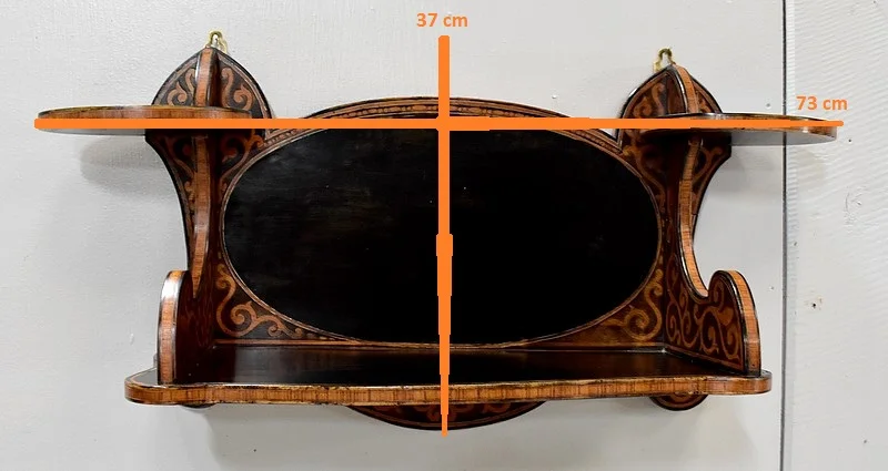 ART NOUVEAU PERIOD WALL SHELF