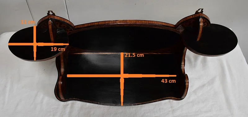 ART NOUVEAU PERIOD WALL SHELF