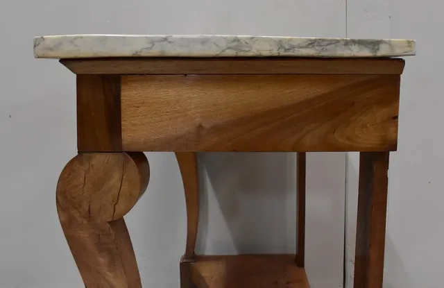 FRENCH RESTAURATION PERIOD CONSOLE TABLE