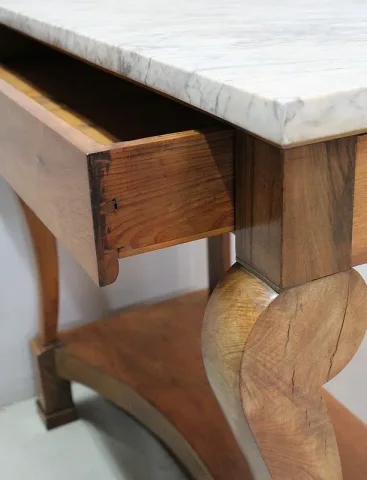 FRENCH RESTAURATION PERIOD CONSOLE TABLE