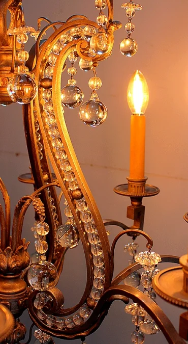BRONZE DECKENLICHT