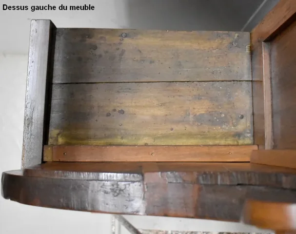 Rare Buffet Deux Corps Régional, en Merisier – 1ère partie XIXe
