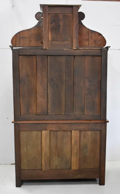 Rare Buffet Deux Corps Régional, en Merisier – 1ère partie XIXe