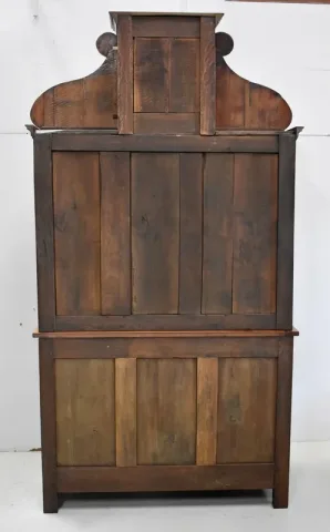 Rare Buffet Deux Corps Régional, en Merisier – 1ère partie XIXe