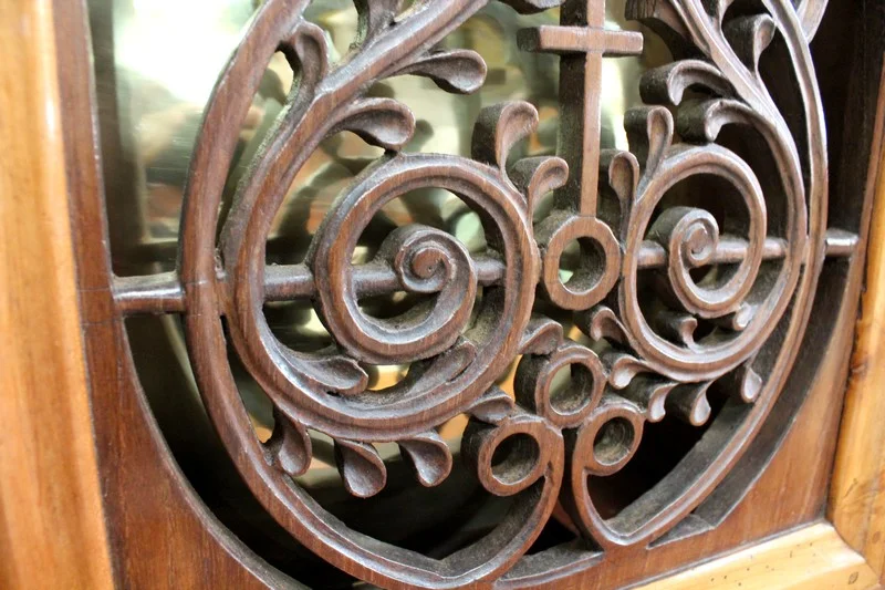 Rare Buffet Deux Corps Régional, en Merisier – 1ère partie XIXe