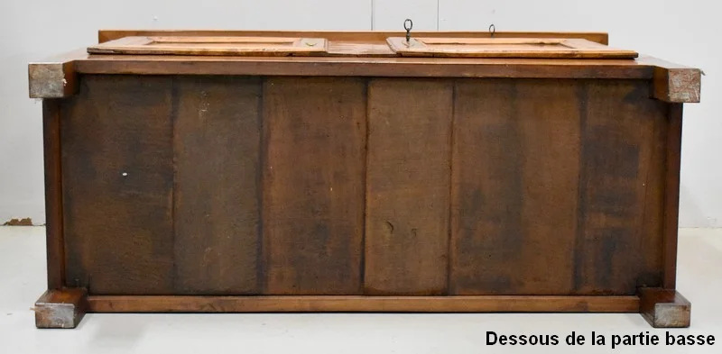 Rare Buffet Deux Corps Régional, en Merisier – 1ère partie XIXe