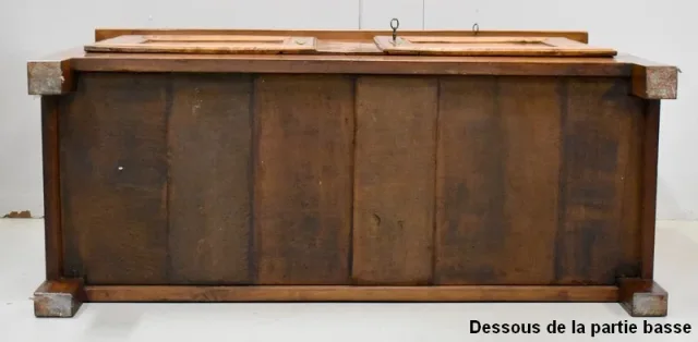 Rare Buffet Deux Corps Régional, en Merisier – 1ère partie XIXe
