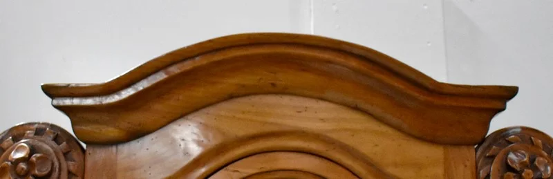 Rare Buffet Deux Corps Régional, en Merisier – 1ère partie XIXe
