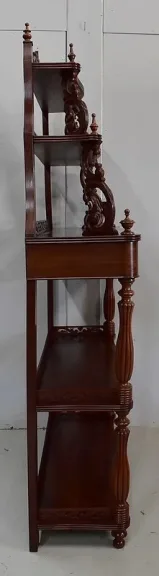 Console Desserte en Acajou, époque Napoléon III – 1850