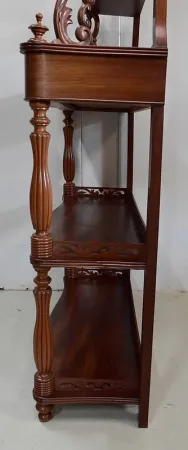 Console Desserte en Acajou, époque Napoléon III – 1850