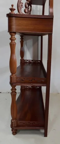 Console Desserte en Acajou, époque Napoléon III – 1850