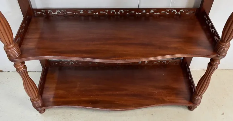 Console Desserte en Acajou, époque Napoléon III – 1850