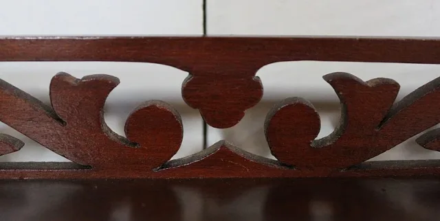 Console Desserte en Acajou, époque Napoléon III – 1850