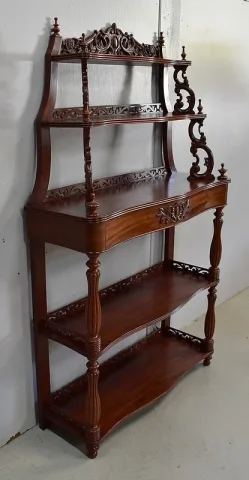 Console Desserte en Acajou, époque Napoléon III – 1850